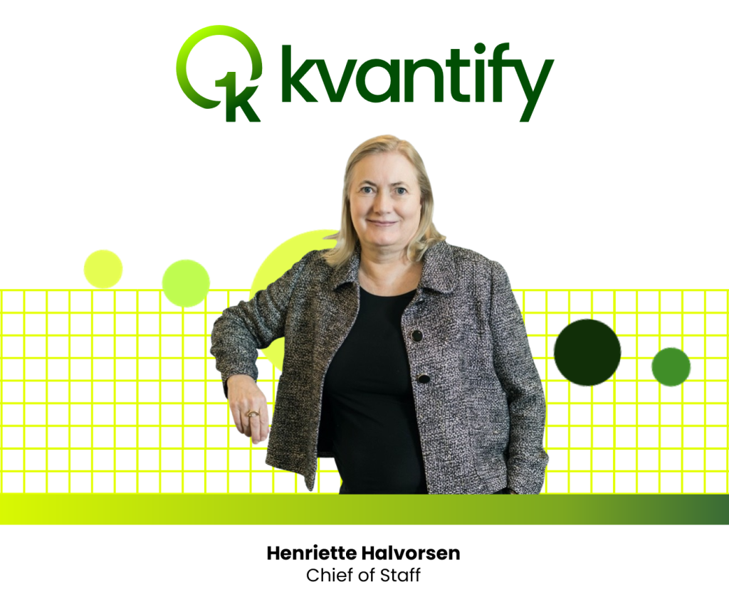 Henriette Halvorsen Chief of Staff at Kvantify